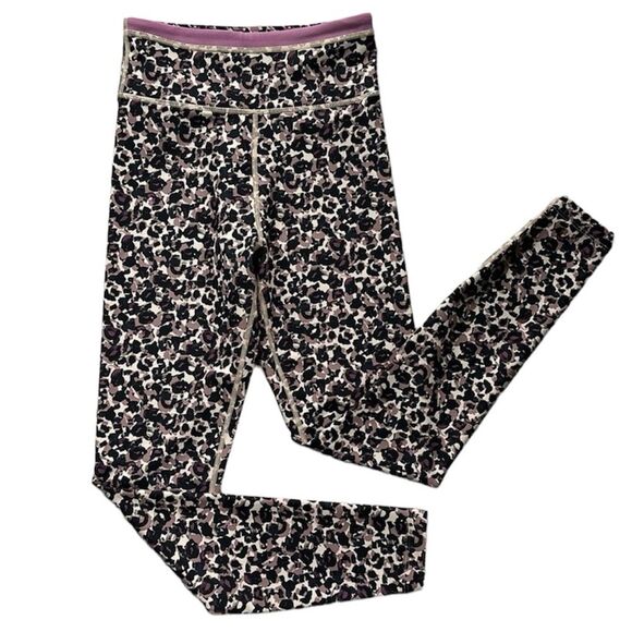 NEW Calme by Johnny Was Endurance High-rise Leggings in Multi-color Leopard XS - Picture 1 of 12